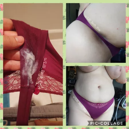 [Selling] This pair AVAILABLE right now!! 💦 Fresh sticky cream! 💦 $30 Vac sealed and free US shipping +5 nudes! ❤️ Kik Lili_Beth_Fox by Lili_Beth_Fox