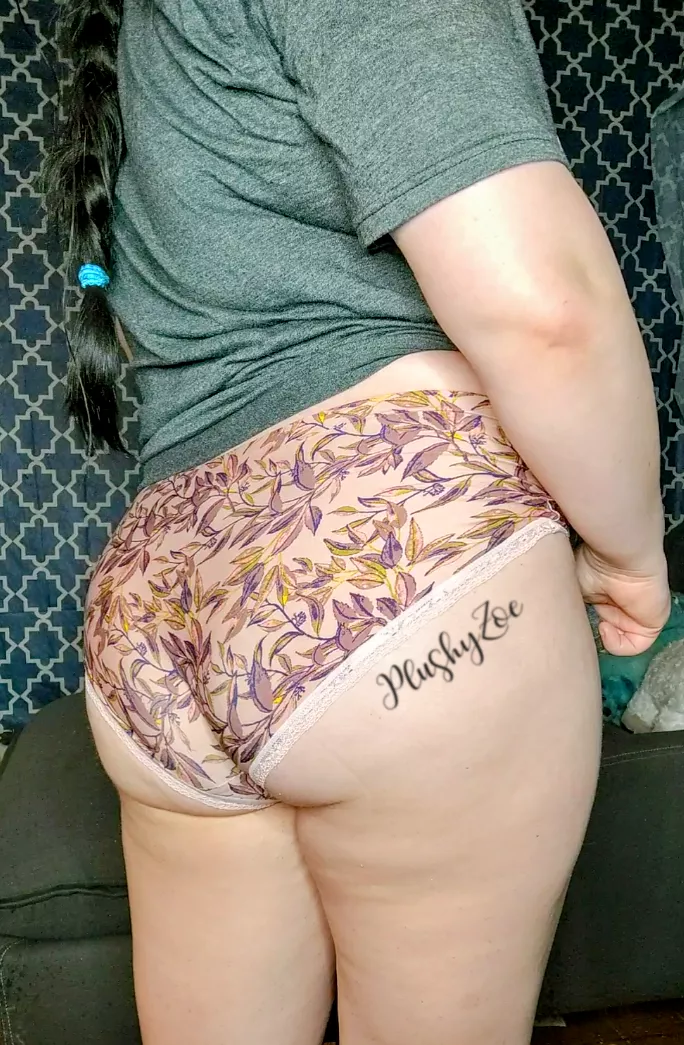 [selling] This panty helps me feel the Autumn air in the deep south 🍂 Cum help this verified seller feel better after a car accident🤕 by buying it before it reaches the wash!! [Us] [bisexual] [milf], panty drawer linked in my menu or message me for posted by PlushyZoe