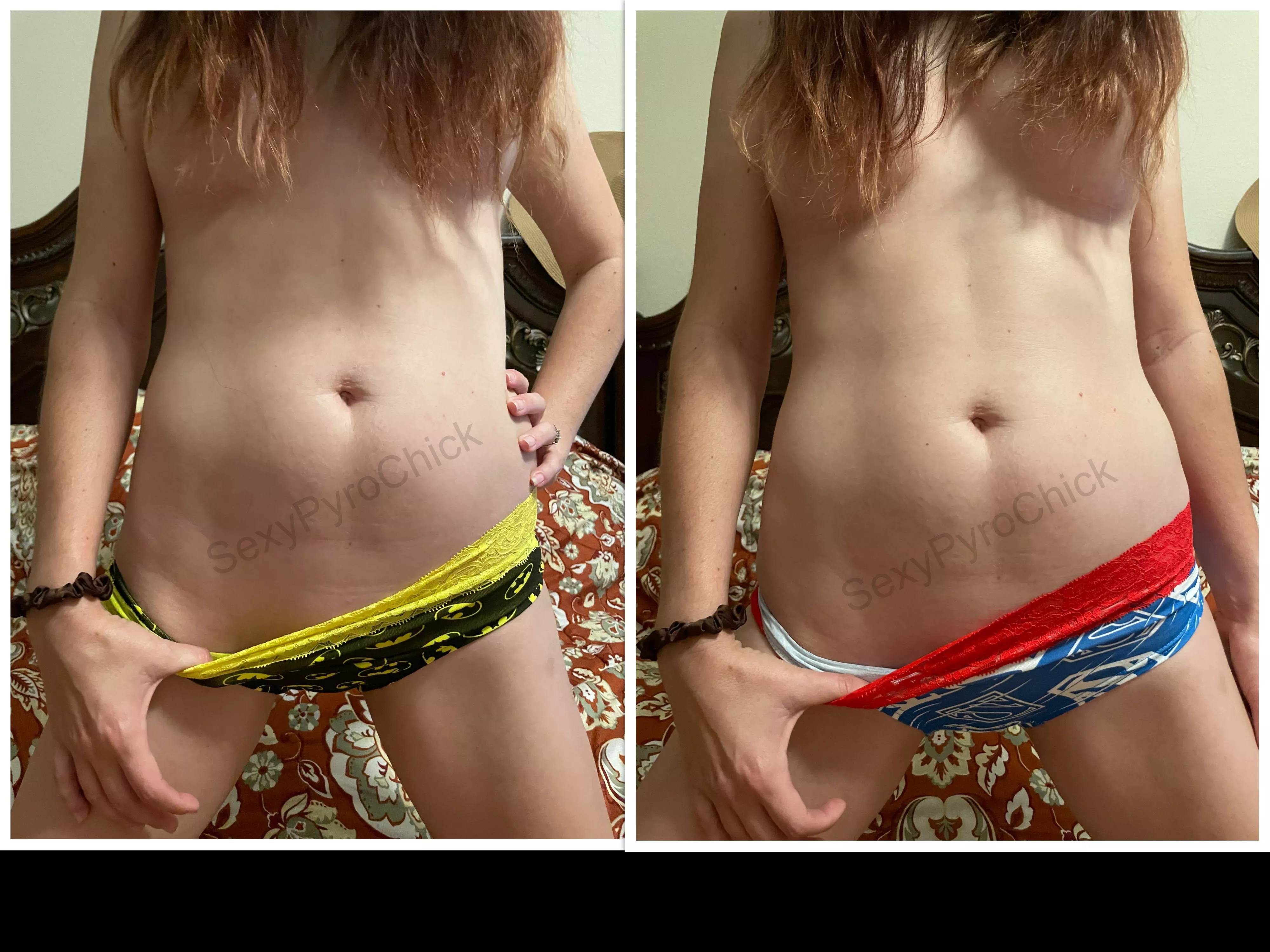 [Selling] [USA] Are you Team [Batman] or Team [Superman]? Get your favorite superhero pair coupled with my intoxicating aroma! [pty] [$30] posted by SexyPyroChick