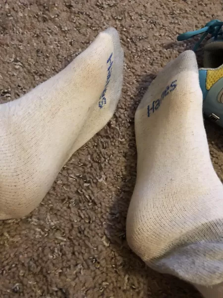 💋[Selling]💋 Yummy and sweaty cotton ankle socks, courtesy of this hot FL sunshine!🌞 These are sold but I can make another pair just for you!😍PM me with any questions, I can’t say “Yes!” unless you ask! by colette149