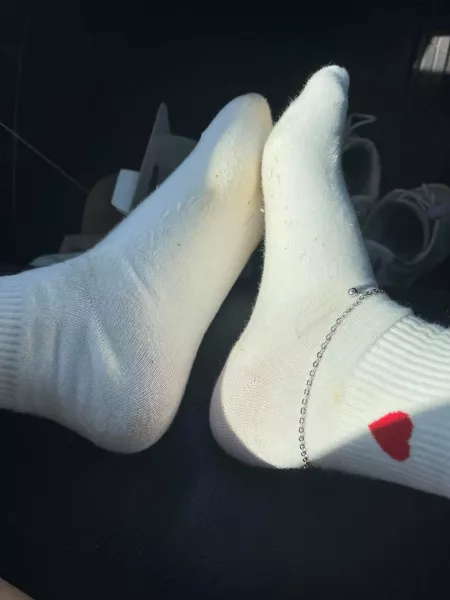 [Selling][US] Happy Thursday 💜 Treat yourself to a pair of my smelly socks 💜 by Silly-Asian-Kitty