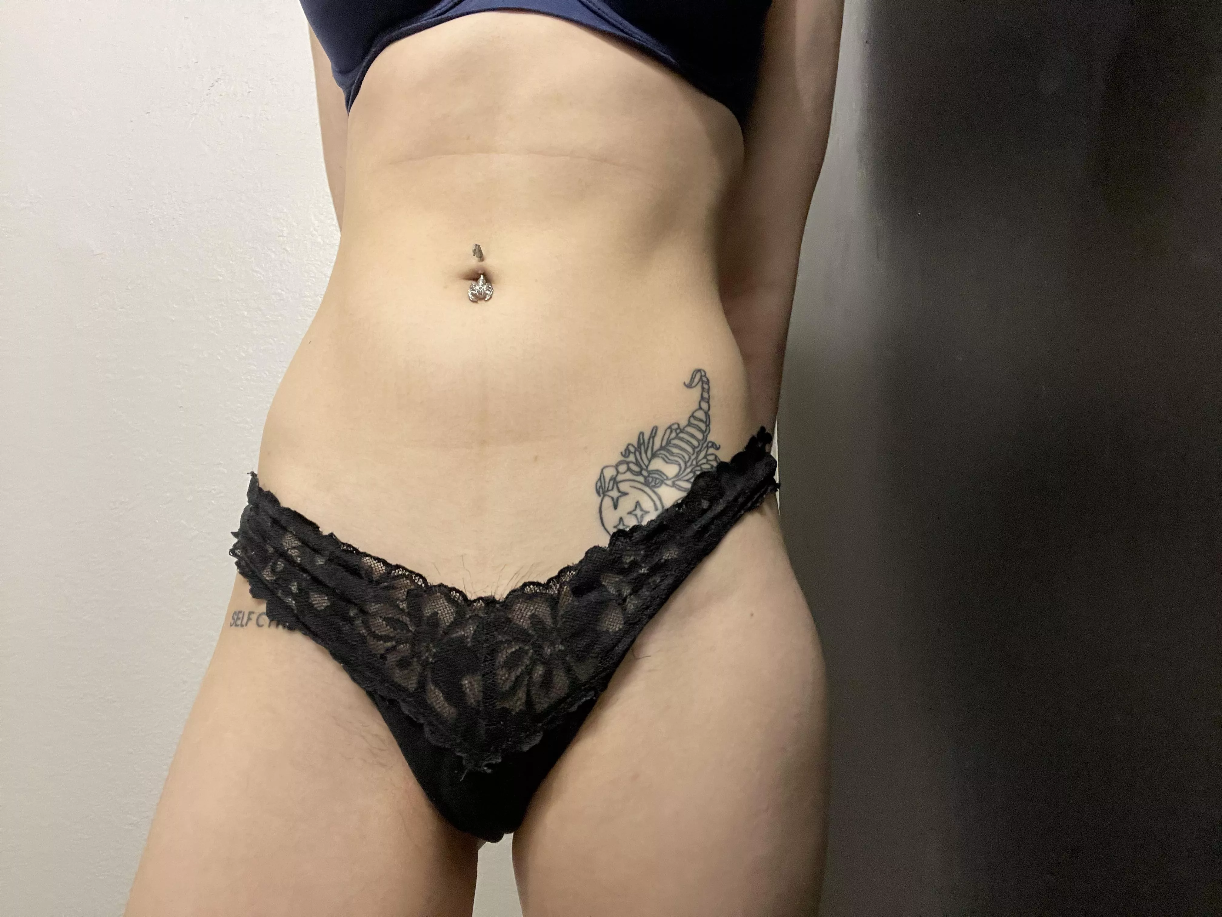 [SELLING][US] selling these XS black lacy thong panties for 45$ for 4 days of wear! will be filled with juices 😈🖤 posted by btrouble
