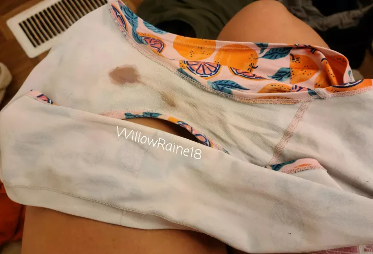[SELLING]❗VERIFIED❗My period came sooner than expected durung my sweaty hike and stained my panties! Get them now for only $45! SHIPMENT READY 🔅 [KIK] willow.raine18 [PTY][US] by WillowRaine18
