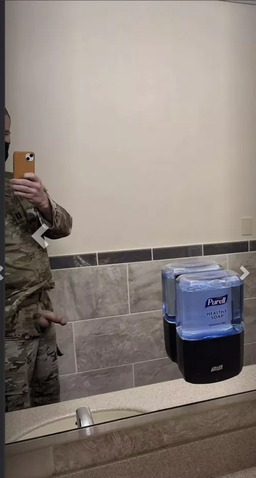 Semi in public restroom. by ethanplum22