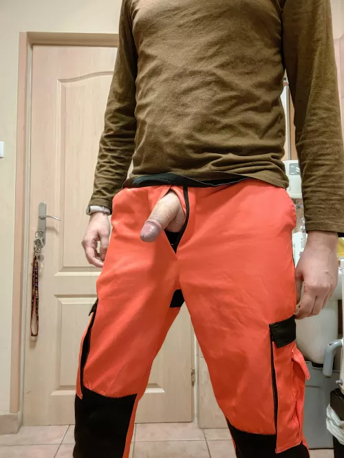 Semi-soft uniform cock? Should I make more like this? by tcqtcq