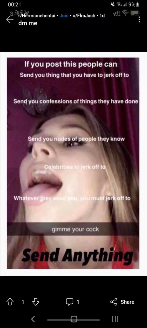 Send anything by Crashbandicoot6