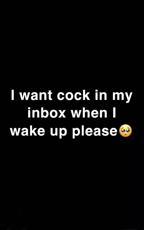 Send cum pics please🥰❤️🥺