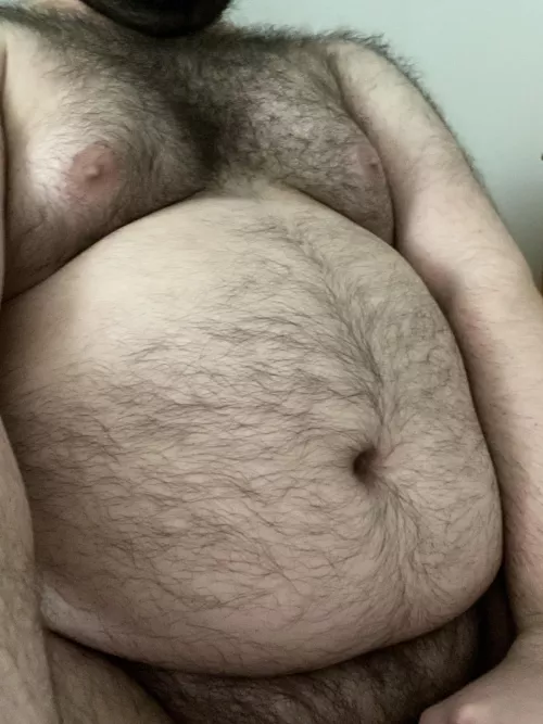 Send me some DMs as fat as this belly is getting.