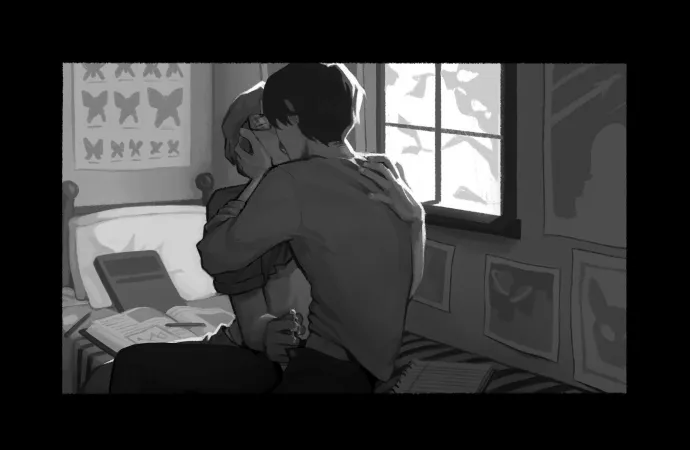 Seniors take a break during calculus homework (Original) by AlbertMendez442