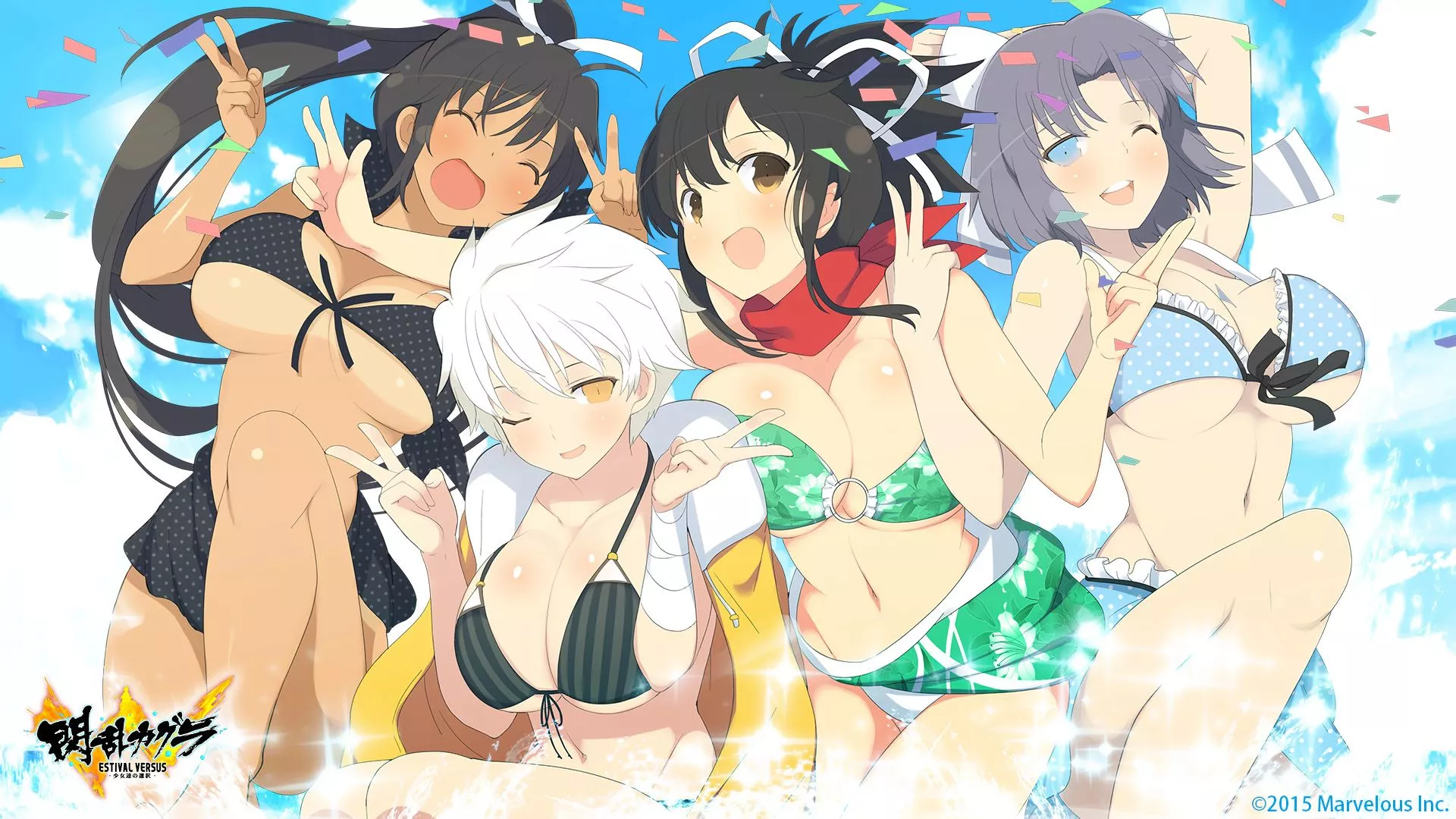 Senran Kagura Girls [1920x1080] posted by [deleted]