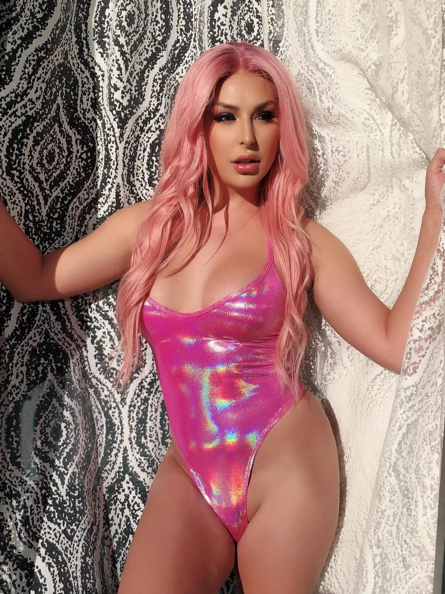 Sensational Santini In Her Sparkly Shiny Swimsuit posted by deathseeker22