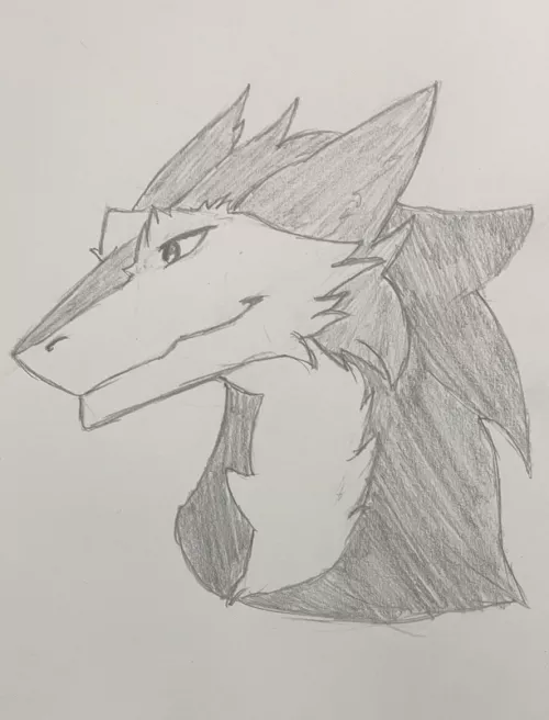 Sergal Sketch! by Juicy_Bepis