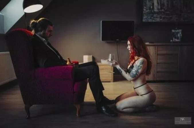 Serving me is your duty 😈 by master_moo_