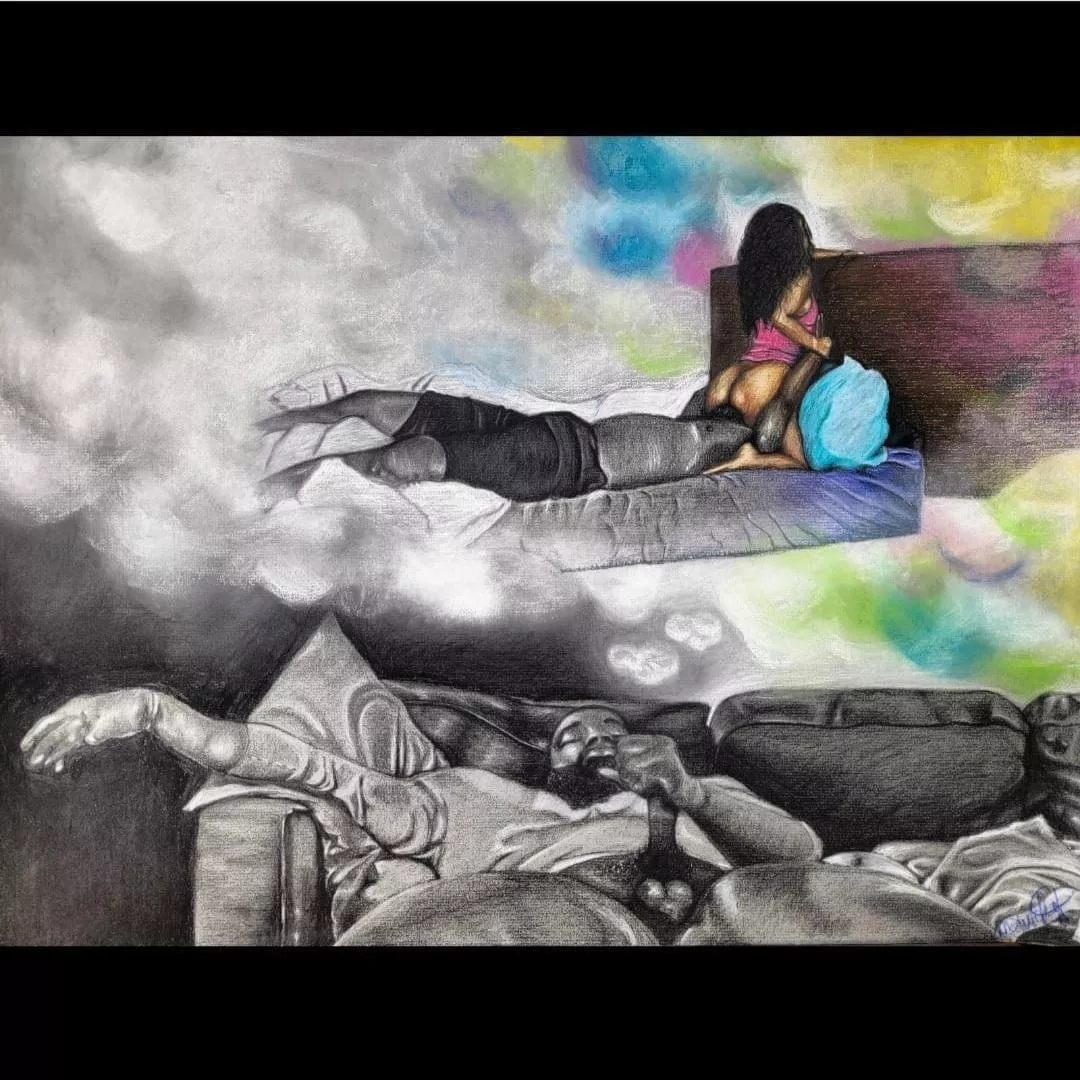 Settled in Complacency (Thoughts of SHE: A Rainbow in a Neutral World) Artist: Risqué Alter Ego posted by RisqueAlterEgo