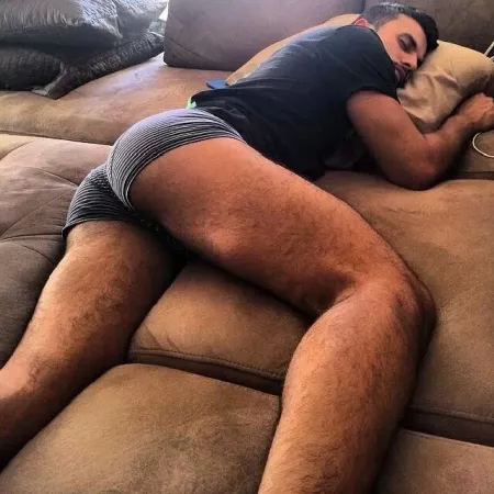 Settled on the Sofa Bed by Mad4Reddit