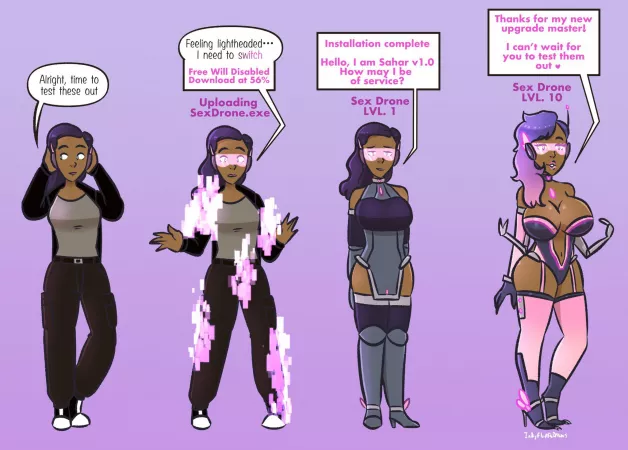 Sex Drone Transformation by BellaTheSisyBimbo