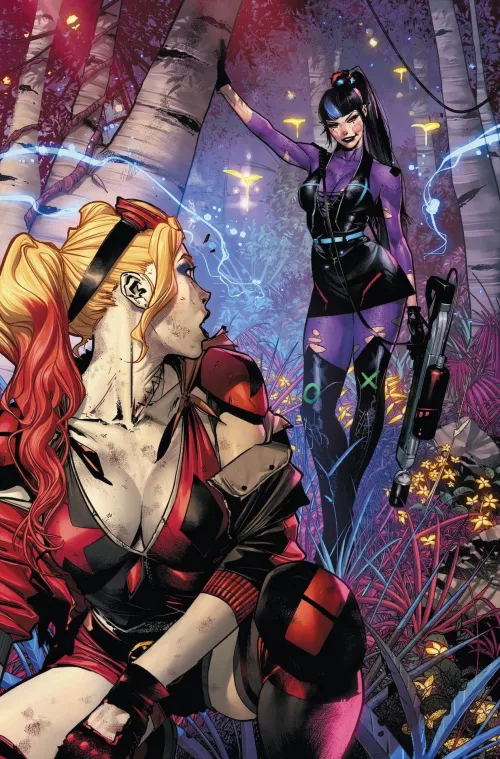 Sexual tension between Harley Quinn and Punchline [Batman 2020 #98] by Aware-Snow-5549