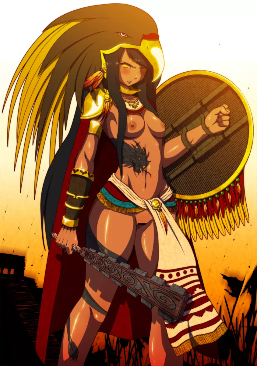 Sexy Aztec warrior posted by ErkerutVisualNovel