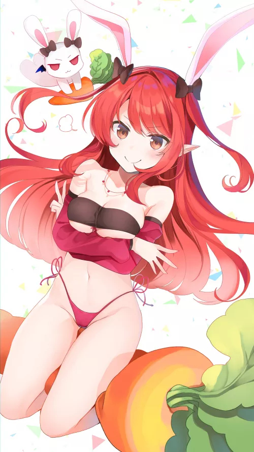 Sexy Bunny, Mage. by iLewdWaifus