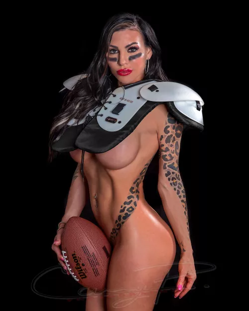 Sexy football player. Melissa lynn by ModelMelissaLyn