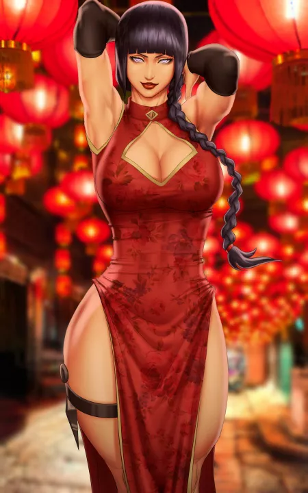 Sexy Hinata in Dress! (N6023) by Wijin00