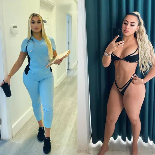 Sexy Latina nurse by devon213