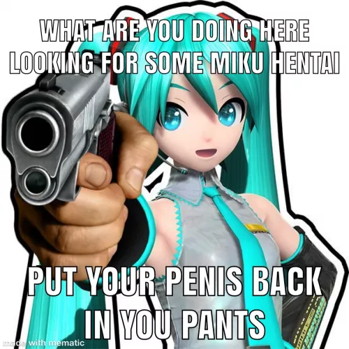 Sexy lewd Miku booba by IYDANGAMER