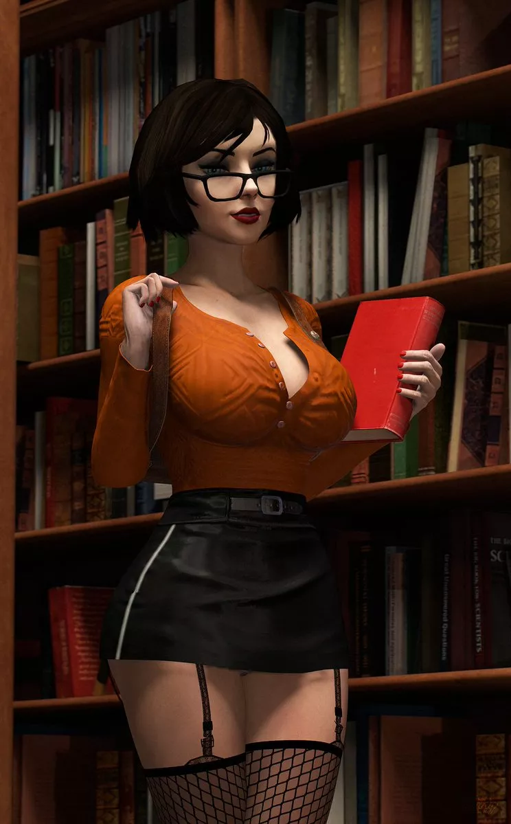 Sexy librarian Liz (Wildy) posted by ChiefBlubberNuggets