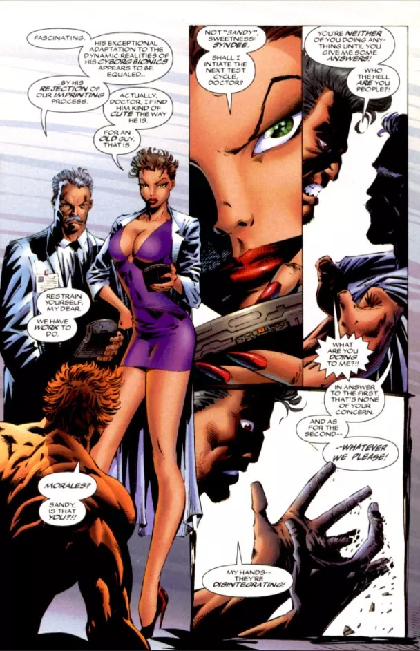 Sexy Syndee [Cyberforce (1993) #10] posted by lordhater1