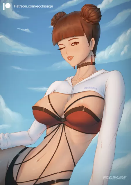 Sexy Tenten from Naruto | EcchiSage by 6ecchisage9