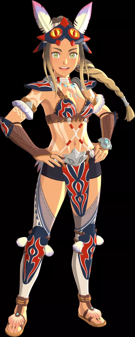 Sexy warrior by Henthigh_Senpai