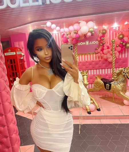 Sexy white dress by bbc4celeb