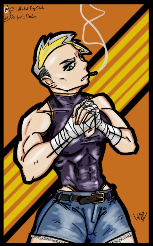 SFW but Potentially Violent by MetalTigerDude