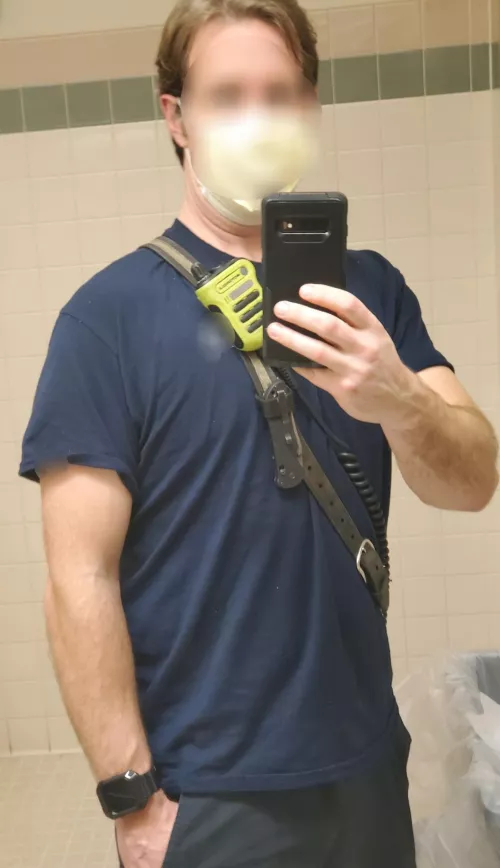 SFW. Stuck on the medic missing my ladder truck. 39M by BurnedOutFireMedic