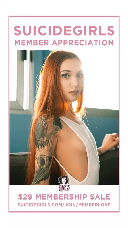 SG Member Appreciation - $29/year Membership Sale! by SuicideGirls