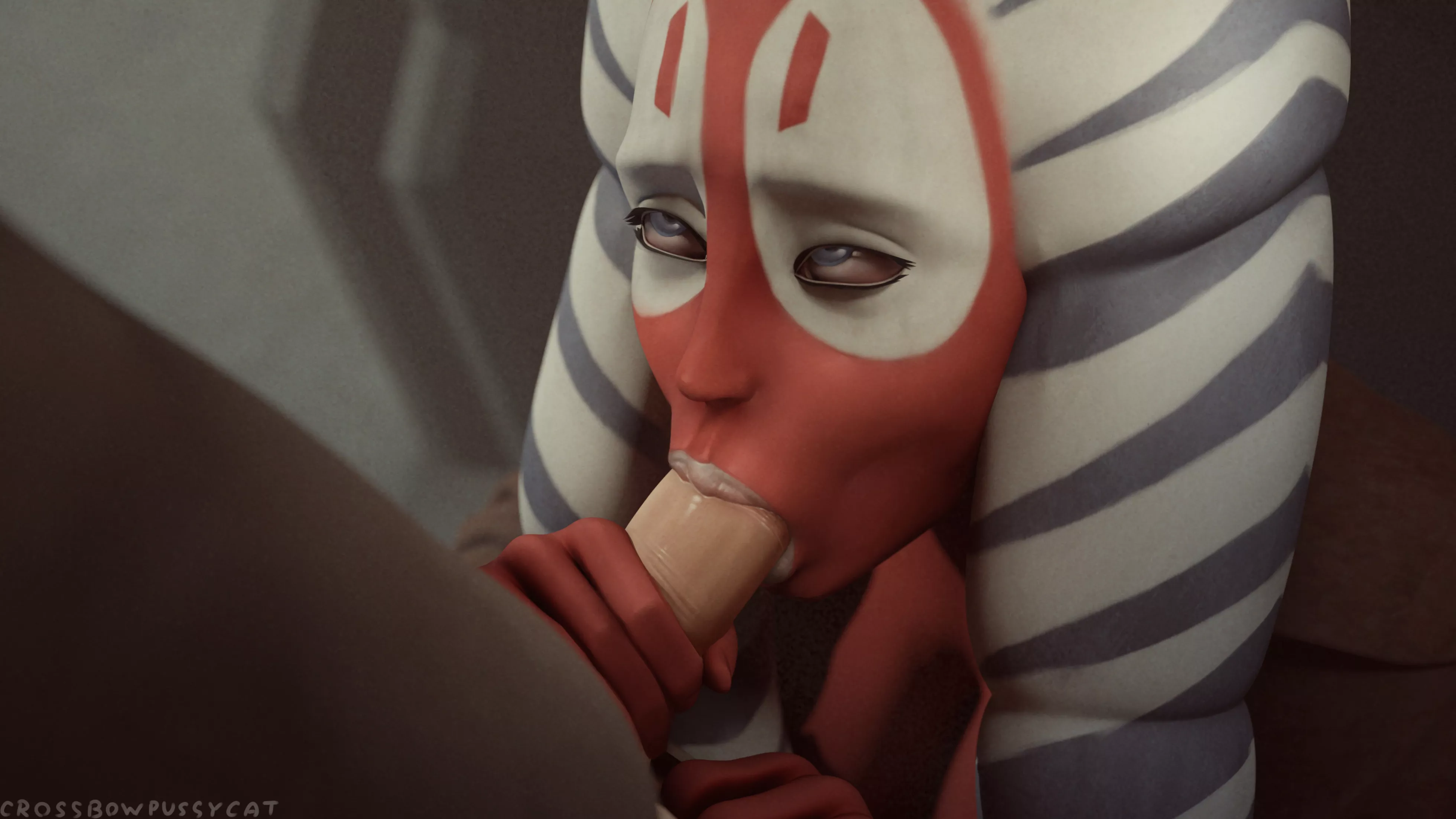 Shaak Ti serving her padawan (Crossbowpussycat) posted by DrawerEditor