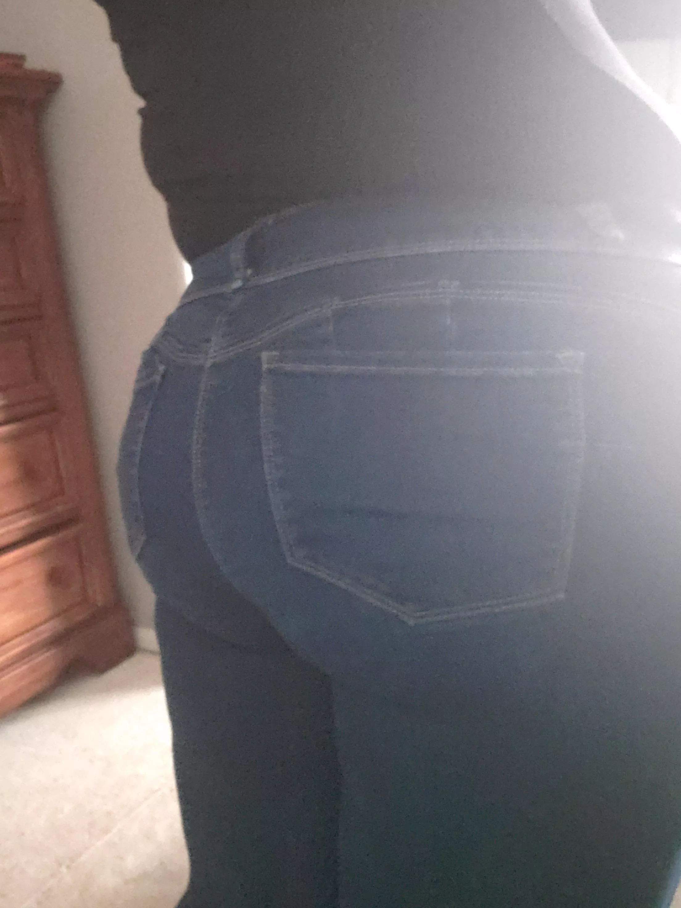Shake my ass into these jeans. posted by meganbbw87