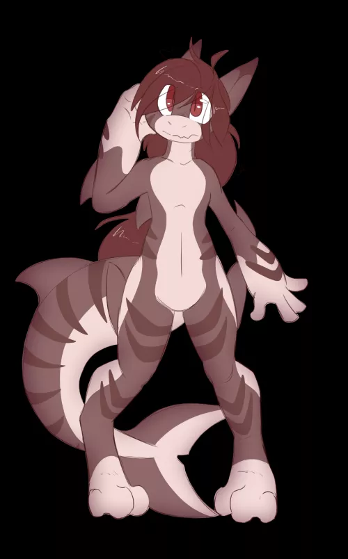 Shark :D art by me by Cocoa_Milk