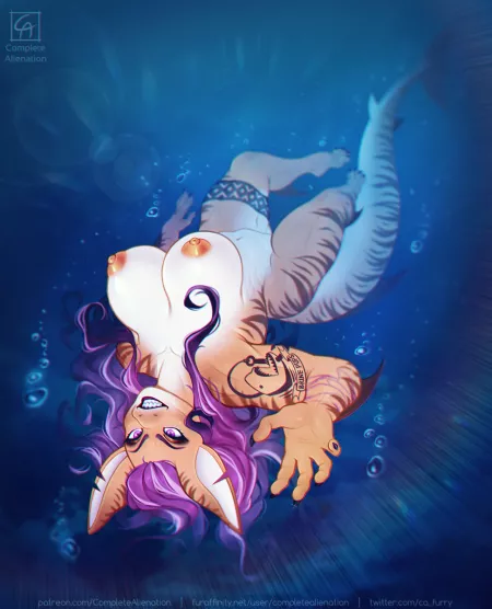 Shark Hunter [F] (CompleteAlienation) by 5headedragon