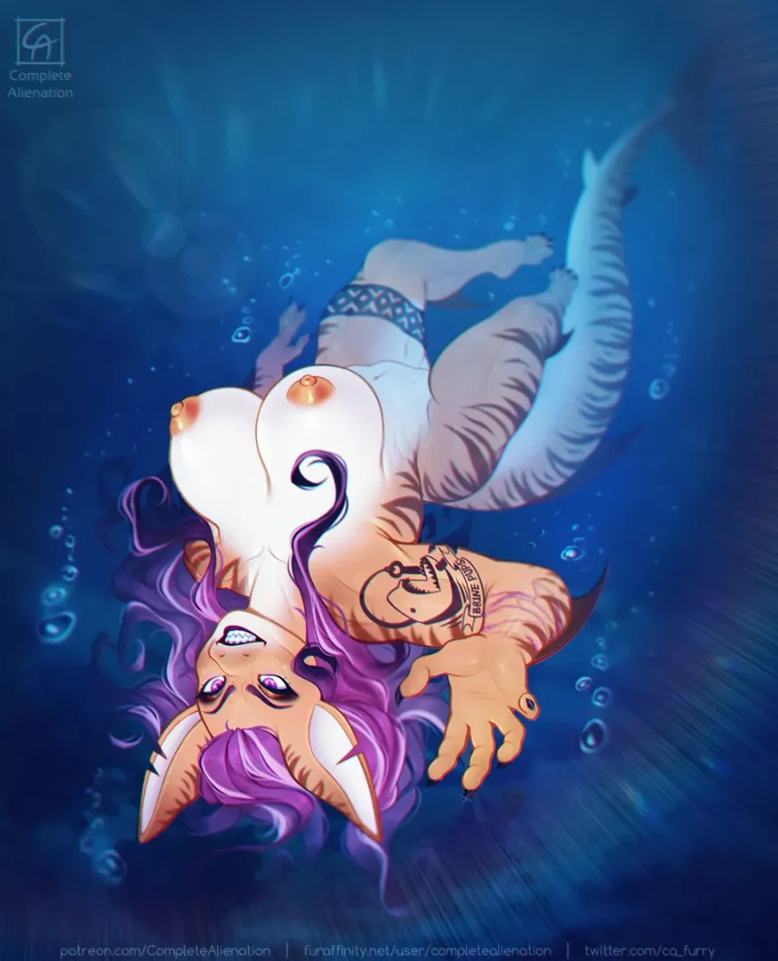 Shark Hunter [F] (CompleteAlienation) posted by 5headedragon