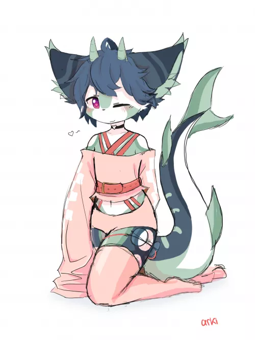 Shark hybrid species supremacy (art by me, @arkiuvu on twitter) by Krispei100