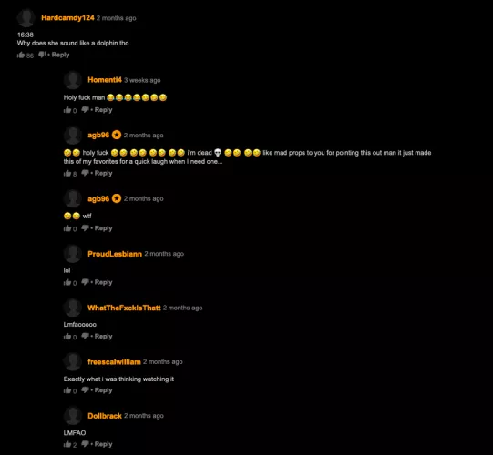 She actually does by HeavyMechGun