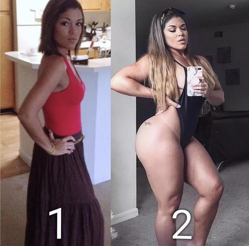 She added some curves posted by gorillabumper