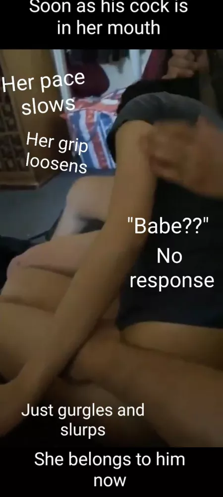 She already forgot you're there by Sonotasubacct