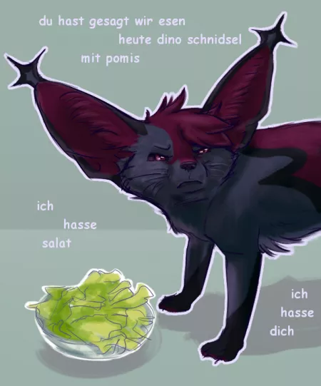 She angy (art by me) by forumsdackel