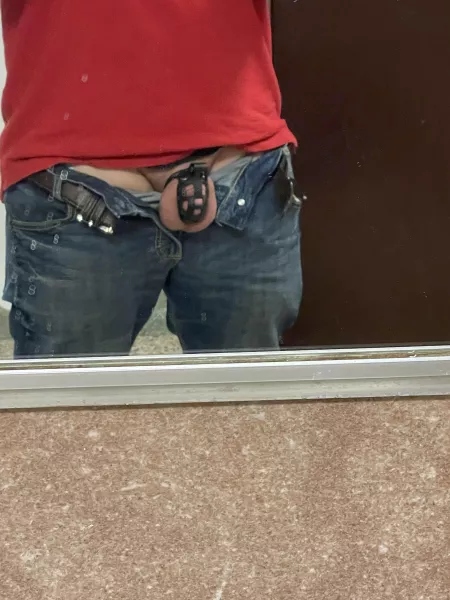 She asked..... “How do you feel walking around being a boss but your wife has the key to your caged dick at home?” And I said “perfect” by Wildopen22