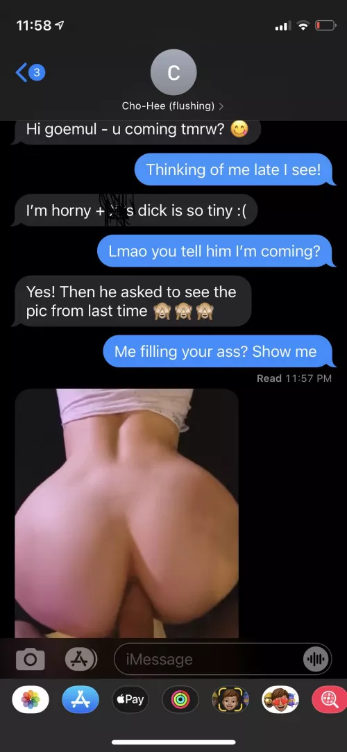 She calls my BWC Goemul. Korean to English: Monster 😏 by italian_stallion_nyc