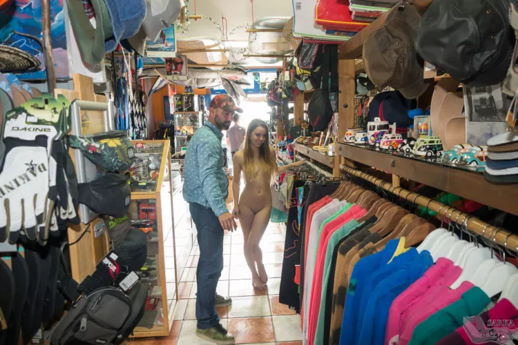 She can help me pick out a shirt any day. by X04KME