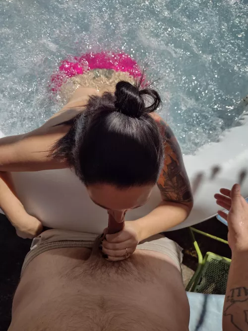 She couldn't even wait until I got in. by Zagaca2017