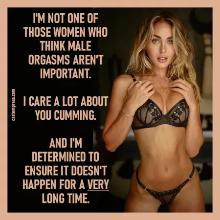 She denies you because she cares by CageYourMan